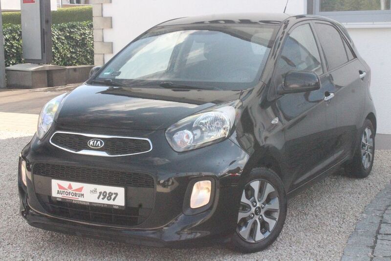 Schwarz Gebraucht 2016 Kia Picanto DREAM-TEAM Edition Kleinwagen | 6.490 € (Fairer Preis) - Bild 1/4