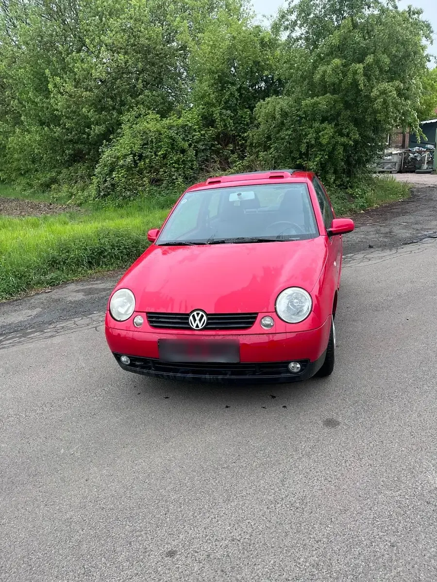 Gebraucht VW Lupo 75 PS (55 kW) 2005 Rot Kleinwagen