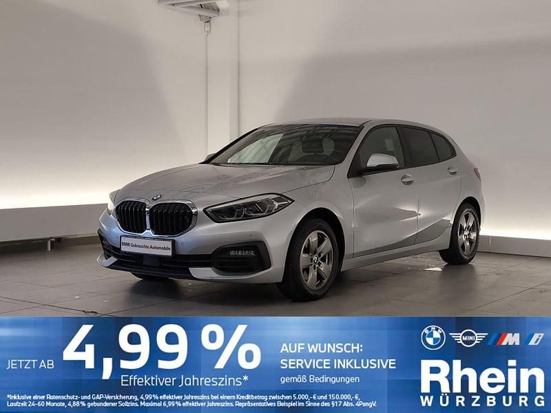 Silber Gebraucht 2021 BMW 118 Sport Line Kleinwagen | 16.950 € (Fairer Preis) - Bild 1/4