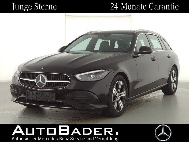 197 obsidianschwarz Gebraucht 2022 Mercedes C180 Avantgarde Kombi | 30.794 € (Fairer Preis) - Bild 1/4