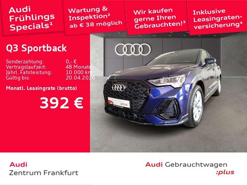 Gebraucht Audi Q3 S-Line 150 PS (110 kW) 2025 Navarrablau metallic/navarrabl SUV