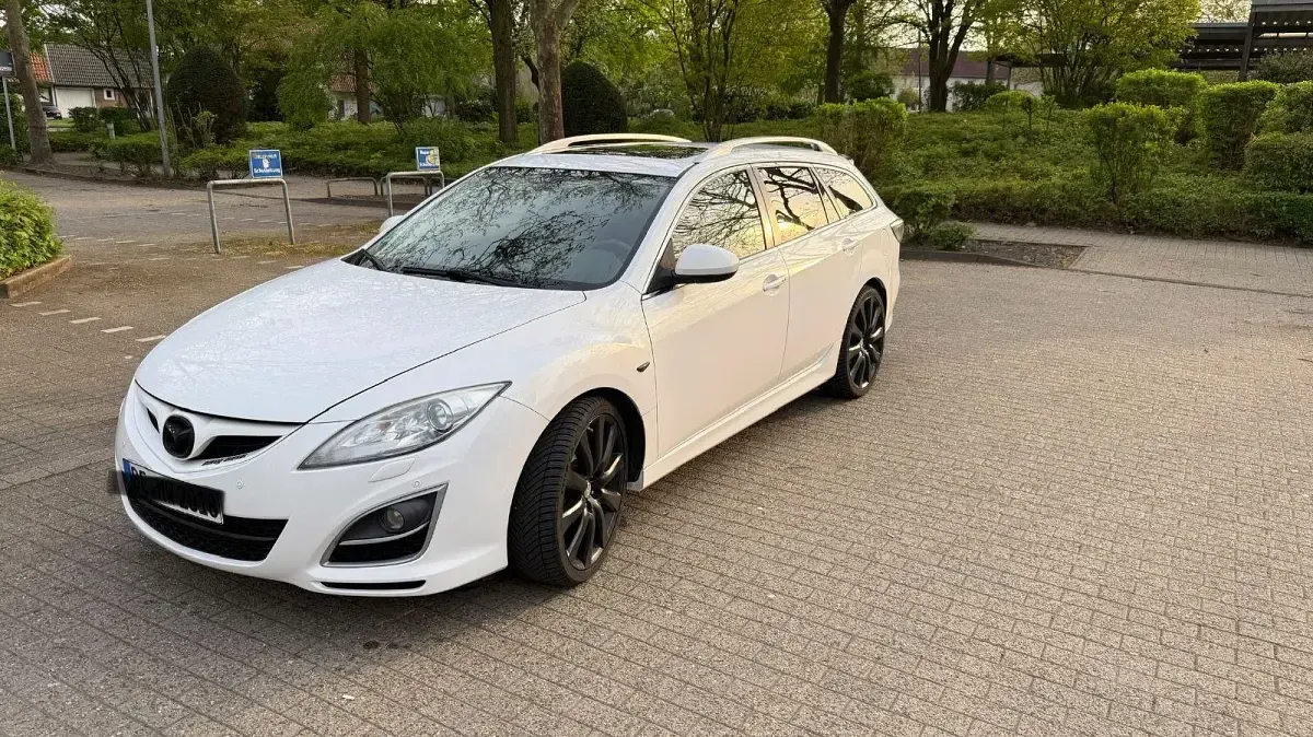 Gebraucht Mazda 6 Sports-Line 163 PS (119 kW) 2010 Weiß Kombi