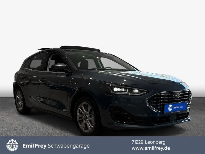 Chrome blue metallic Gebraucht 2024 Ford Focus Titanium X Limousine | 24.890 € (Fairer Preis) - Bild 1/4