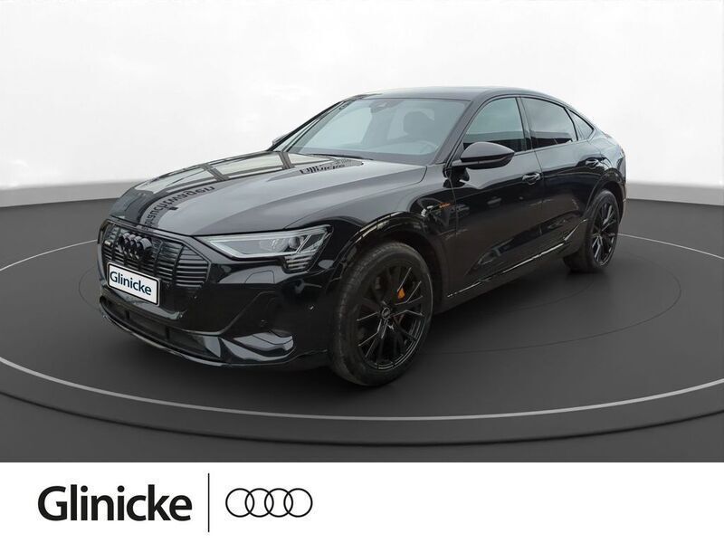 Schwarz Gebraucht 2021 Audi e-tron Black Edition SUV | 34.980 € (Guter Preis) - Bild 1/4