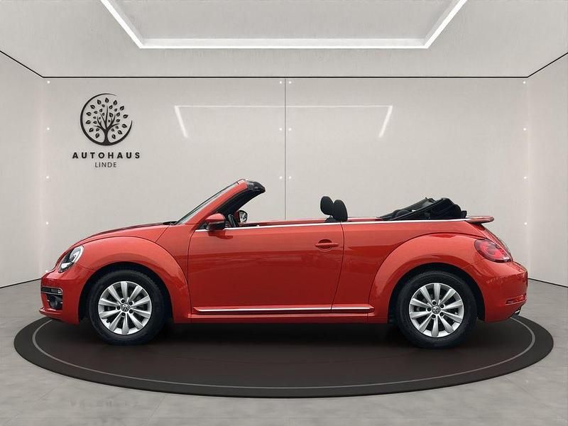 Gebraucht VW Beetle Cabriolet Design 105 PS (77 kW) 2018 Orange Cabrio