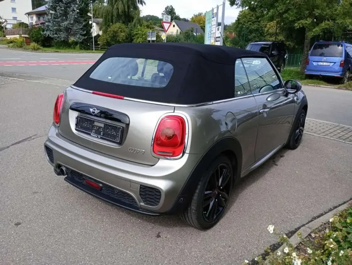 Brugt Mini Cooper Cabriolet 136 HK (100 kW) 2018 Sølv Cabriolet