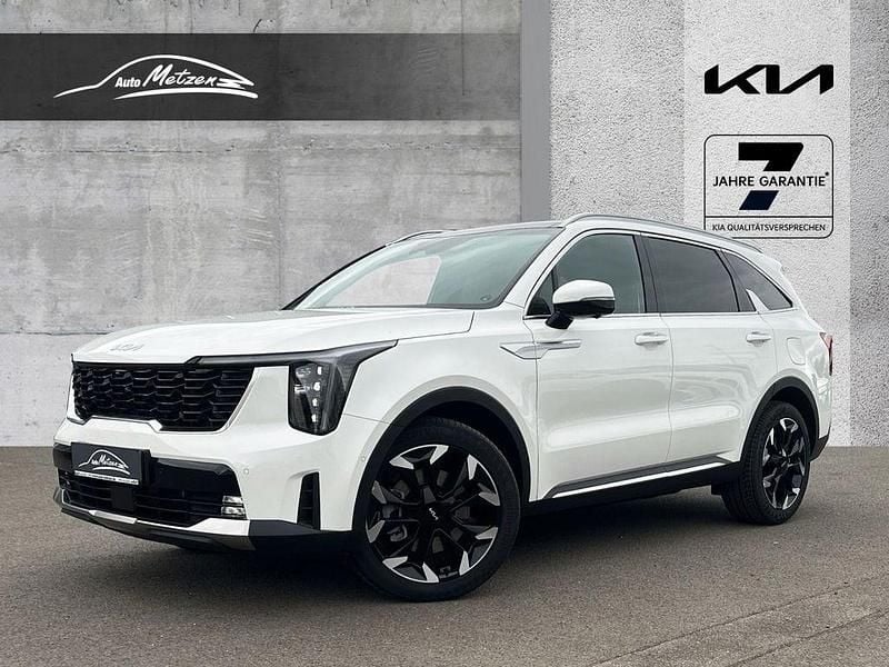 Swp) snow white pearl (weiss Neu 2025 Kia Sorento Platinum SUV | 54.777 € (Guter Preis) - Bild 1/4