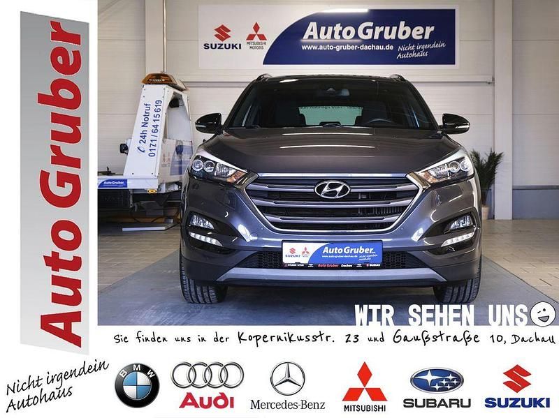 Gebraucht Hyundai Tucson Passion Plus 177 PS (130 kW) 2018 Grau SUV