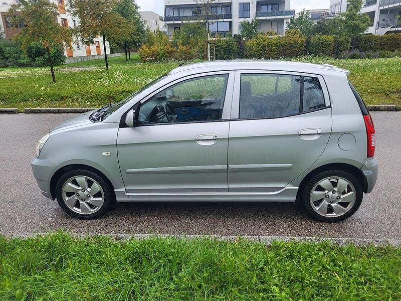 Gebraucht Kia Picanto EX 65 PS (47 kW) 2006 Silber Kleinwagen