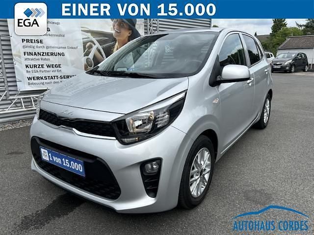 Silber Gebraucht 2022 Kia Picanto DREAM-TEAM Edition Kleinwagen | 13.589 € (Fairer Preis) - Bild 1/4