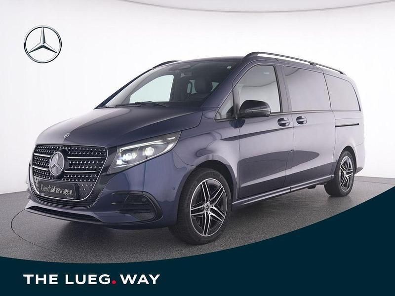 Sodalithblau met. Gebraucht 2024 Mercedes V250 Avantgarde Van / Kleinbus | 79.730 € - Bild 1/4