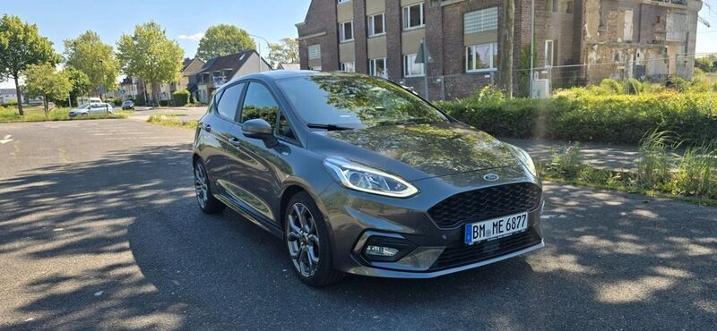 Schwarz Gebraucht 2021 Ford Fiesta ST-Line Kleinwagen | 8.700 € (Superpreis) - Bild 1/4