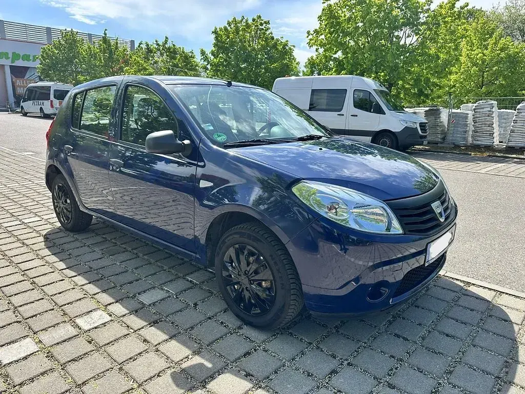Gebraucht Dacia Sandero 75 PS (55 kW) 2009 Blau Limousine