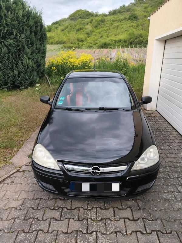 Schwarz Gebraucht 2005 Opel Corsa Kleinwagen | 500 € - Bild 1/4