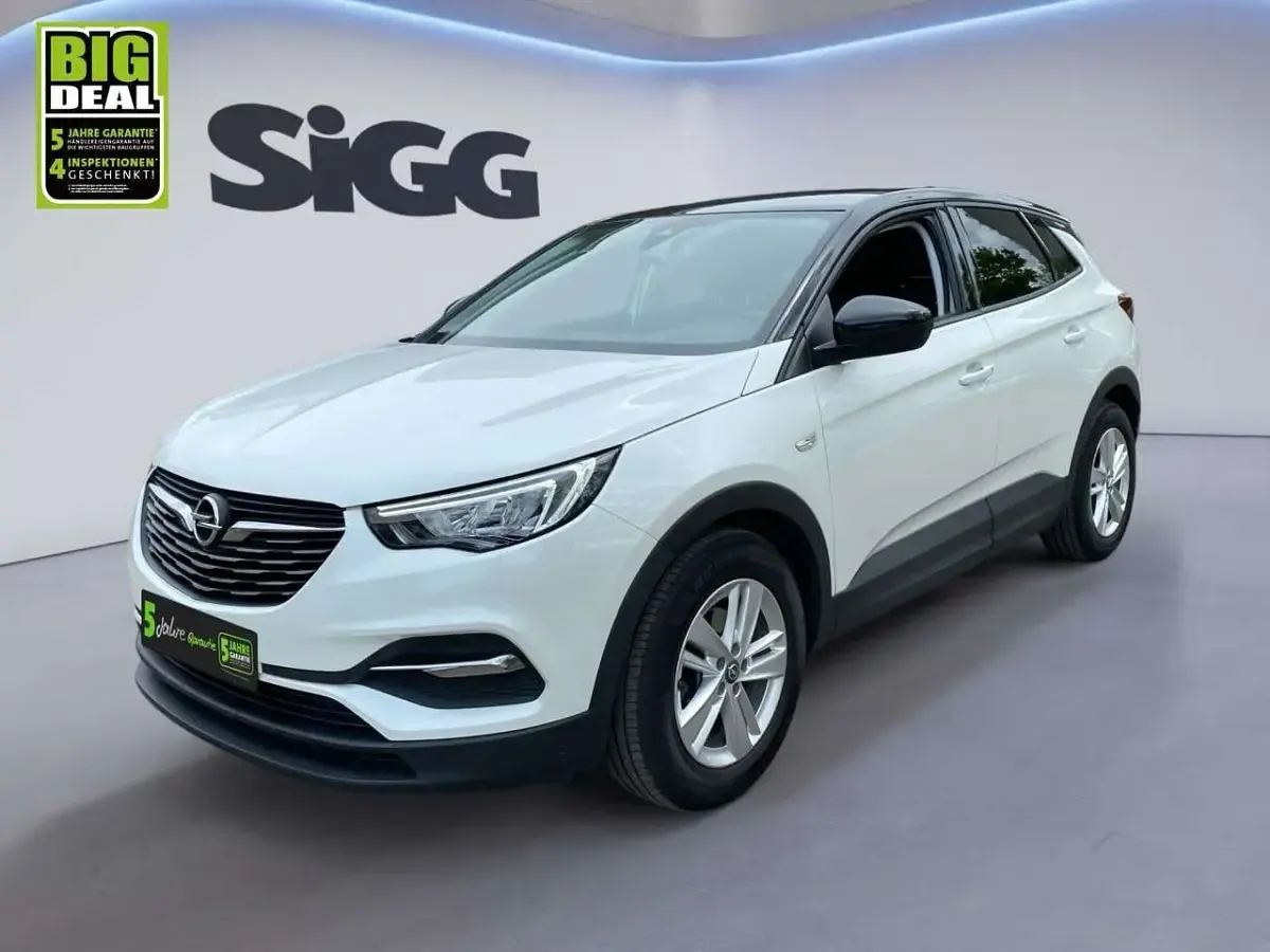 Gebraucht Opel Grandland X Edition 131 PS (96 kW) 2021 Weiß SUV