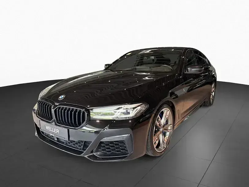Gebraucht BMW M550 Comfort Edition 530 PS (389 kW) 2023 Black sapphire (schwarz) Limousine