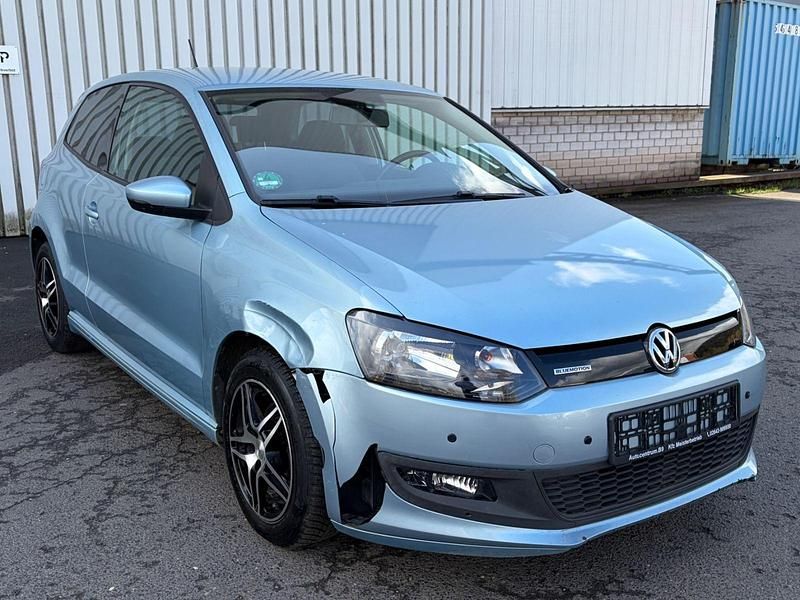 Gebraucht VW Polo Trendline 75 PS (55 kW) 2011 Blau Kleinwagen