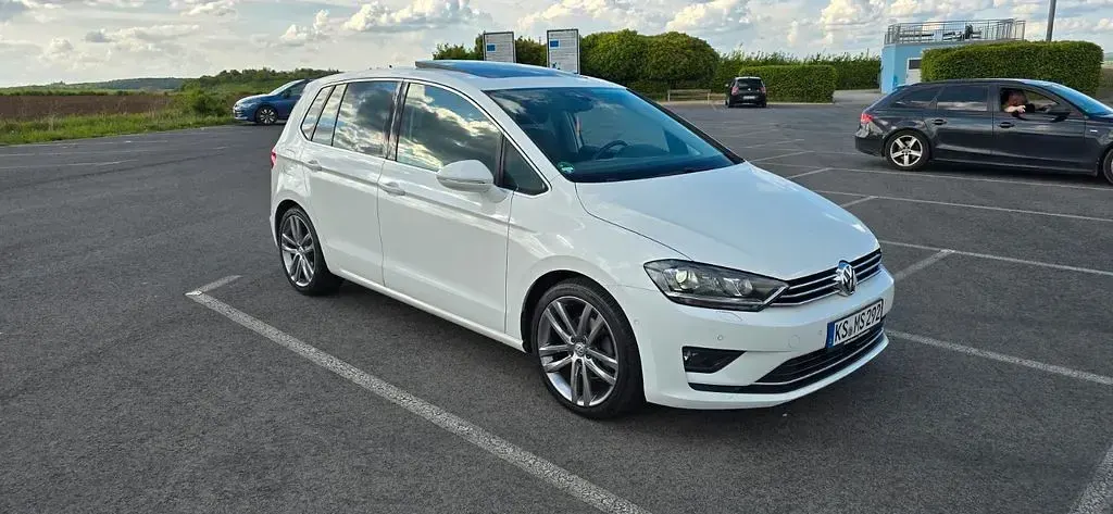 Gebraucht VW Golf Sportsvan 150 PS (110 kW) 2016 Weiß Van / Kleinbus