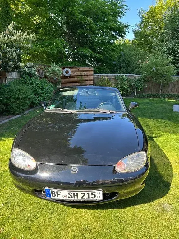 Usata Mazda MX5 140 CV (102 kW) 2000 Nero Cabrio