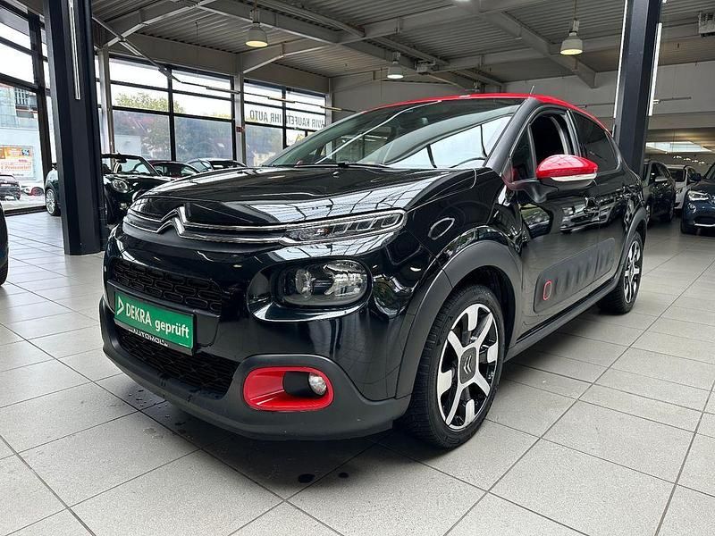 Schwarz Gebraucht 2018 Citroën C3 Shine Kleinwagen | 9.590 € (Fairer Preis) - Bild 1/4