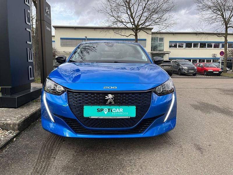 Gebraucht Peugeot 208 Allure 100 kW (136 PS) 2022 Blau Kleinwagen