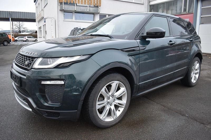 Grün Gebraucht 2017 Land Rover Range Rover evoque HSE Dynamic SUV | 13.798 € (Superpreis) - Bild 1/4