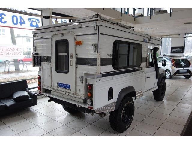 Verkauft Land Rover Defender 110 Pick Gebraucht 2008 72 800 Km Gebraucht Land Rover Defender 110 Pick Up E Camper Wohnmobil