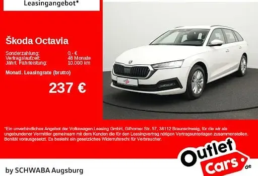 Gebraucht Skoda Octavia Ambition 150 PS (110 kW) 2023 Weiß Kombi
