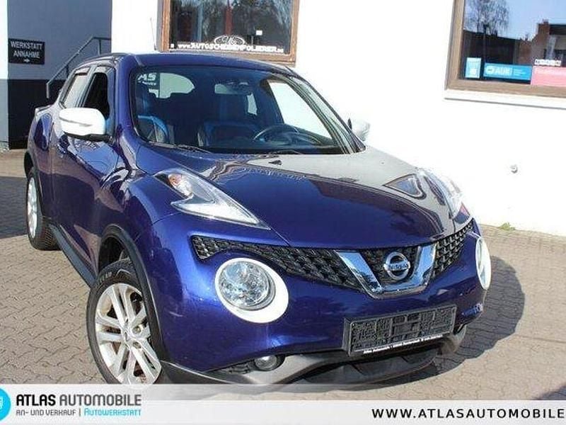 Gebraucht Nissan Juke Acenta 116 PS (85 kW) 2014 Blau SUV