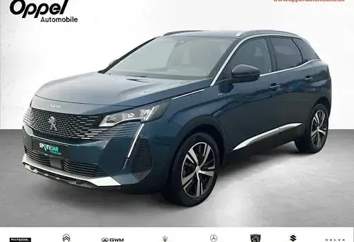 Gebraucht Peugeot 3008 GT 131 PS (96 kW) 2023 Lackierung blau celebes/metallic klarlack SUV