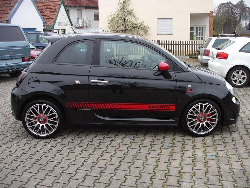 Gebraucht Abarth 500 135 PS (99 kW) 2009 Schwarz Kleinwagen