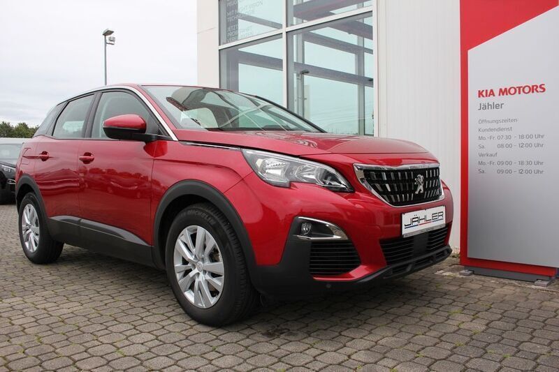 Rot Gebraucht 2019 Peugeot 3008 Active SUV | 16.490 € (Fairer Preis) - Bild 1/4