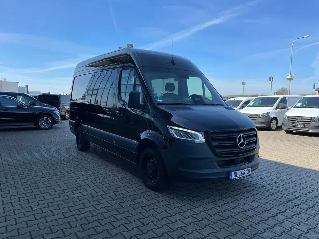 Używany Mercedes Sprinter 190 KM (139 kW) 2025 Czarny Van