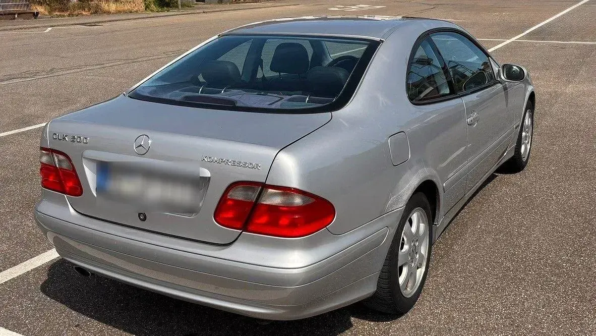 Gebraucht Mercedes CLK200 Elegance 163 PS (119 kW) 2001 Grau Cabrio