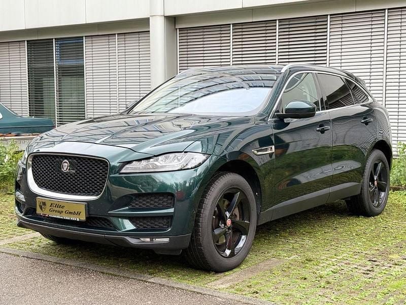 Grün Gebraucht 2016 Jaguar F-Pace SUV | 17.880 € (Guter Preis) - Bild 1/4