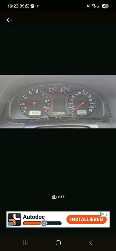 Silber Gebraucht 1999 VW Passat Limousine | 550 € (Superpreis) - Bild 1/4