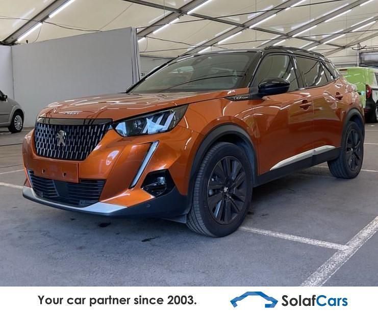 Orange Gebraucht 2020 Peugeot 2008 GT SUV | 14.200 € (Superpreis) - Bild 1/4