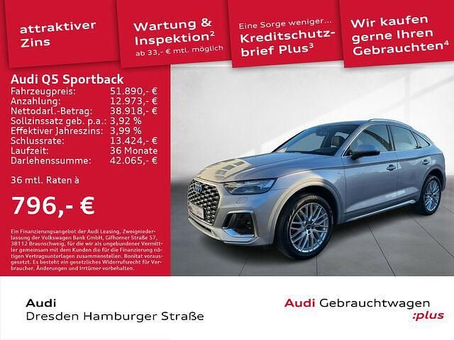 Gebraucht Audi Q5 Sportback Ambiente 204 PS (150 kW) 2024 Florettsilber metallic SUV