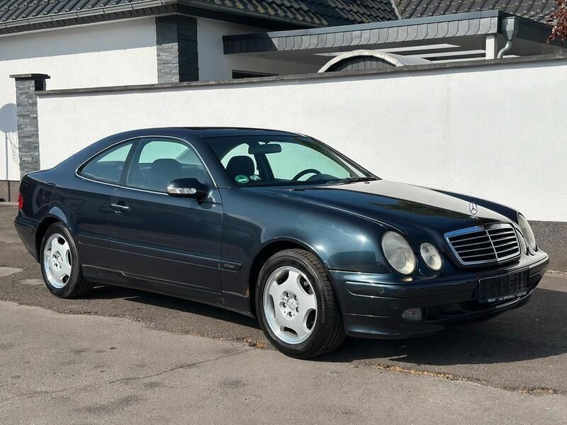 Blau Gebraucht 2000 Mercedes CLK200 Coupé | 1.800 € (Fairer Preis) - Bild 1/4