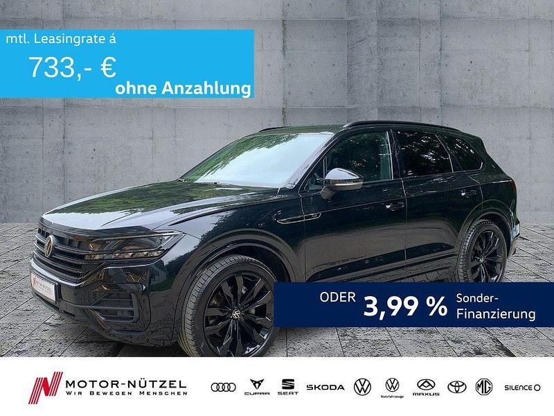 Deep black perleffekt Gebraucht 2021 VW Touareg R-line SUV | 52.960 € (Fairer Preis) - Bild 1/4