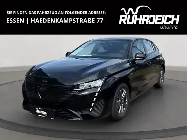 Neu Peugeot 308 Style 136 PS (100 kW) 2025 Schwarz Limousine