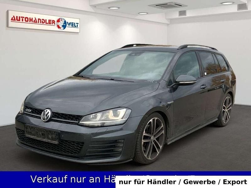 Grau Gebraucht 2015 VW Golf VII GTD Kombi | 8.699 € (Superpreis) - Bild 1/3