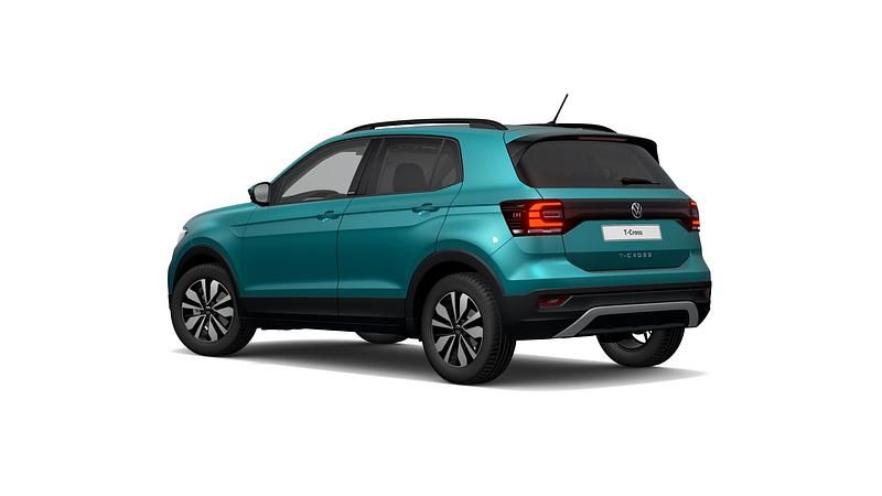Gebraucht VW T-Cross Move 110 PS (80 kW) 2023 Makena türkis metallic SUV