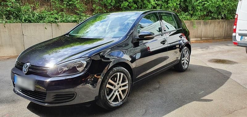 Schwarz Gebraucht 2009 VW Golf VI Kleinwagen | 4.800 € (Superpreis) - Bild 1/4