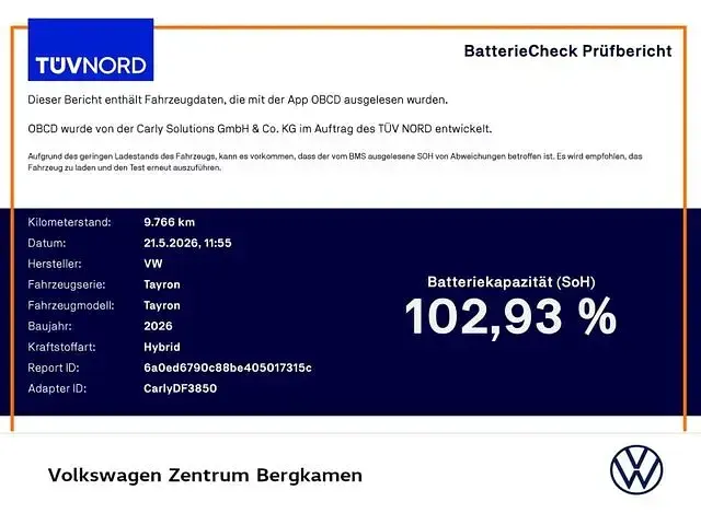 Gebraucht VW Tayron Life 204 PS (150 kW) 2025 Violett SUV