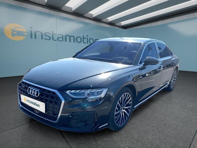 Grau Gebraucht 2023 Audi A8L S-Line Limousine | 84.299 € - Bild 1/4