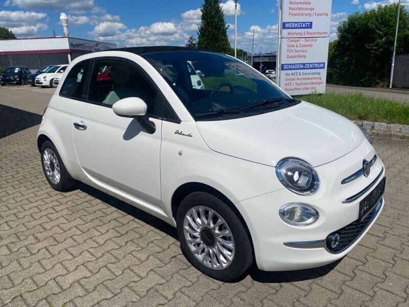 Rot Gebraucht 2023 Fiat 500C Dolcevita Cabrio | 17.990 € (Etwas zu teuer) - Bild 1/4