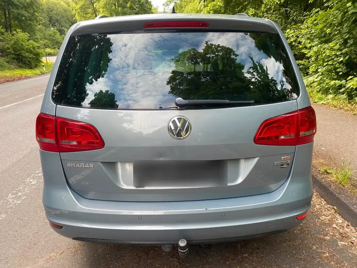 Gebraucht VW Sharan 150 PS (110 kW) 2010 Blau Van / Kleinbus