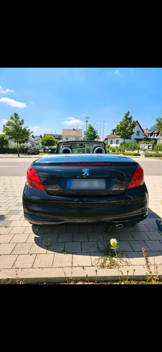 Gebraucht Peugeot 207 CC 150 PS (110 kW) 2008 Schwarz Cabrio