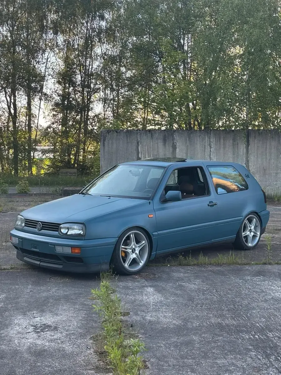 Gebraucht VW Golf III 60 PS (44 kW) 1997 Blau Kleinwagen